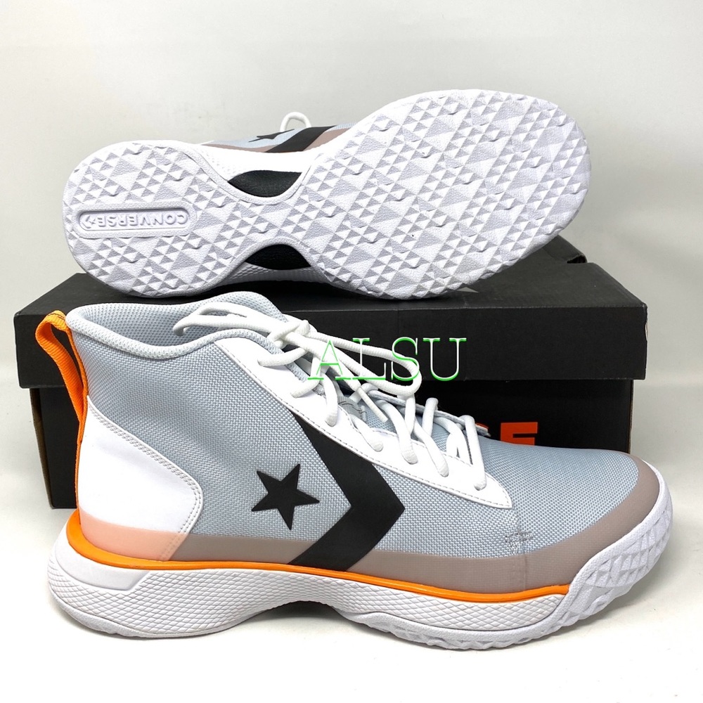 Converse Star Series BB Mid Pure Platinum Men Boot - Picture 2 of 10